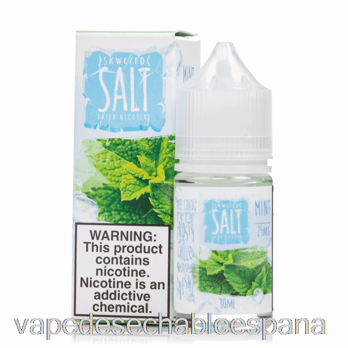 Vape Desechable España Ice Mint - Sales Skwezed - 30ml 25mg